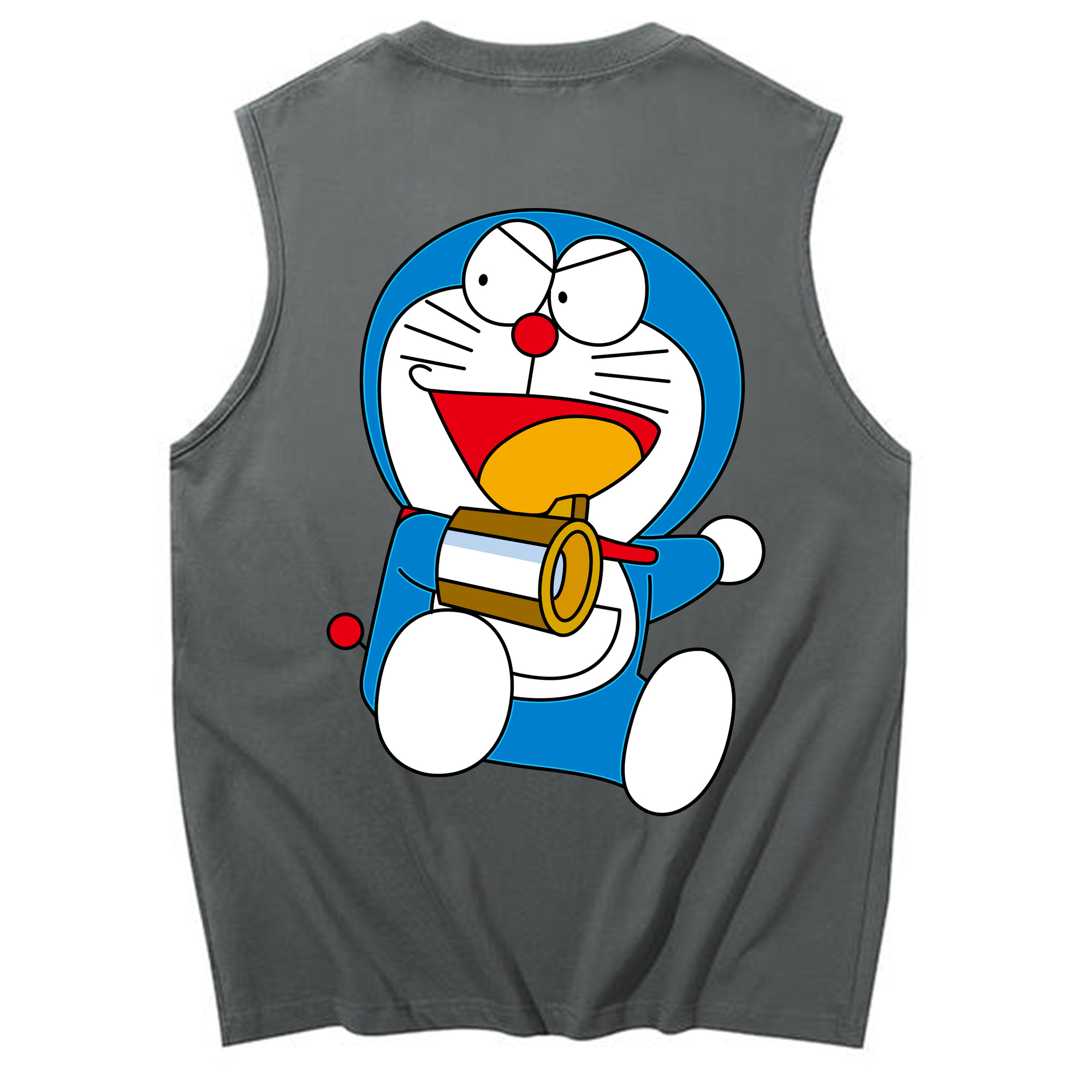 （画像用） ドラえもん Doraemon コットン100％タンクトップ（背面プリント）